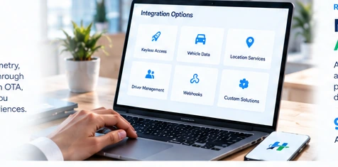Bright developer workspace integrating Hannk connected rental technology
